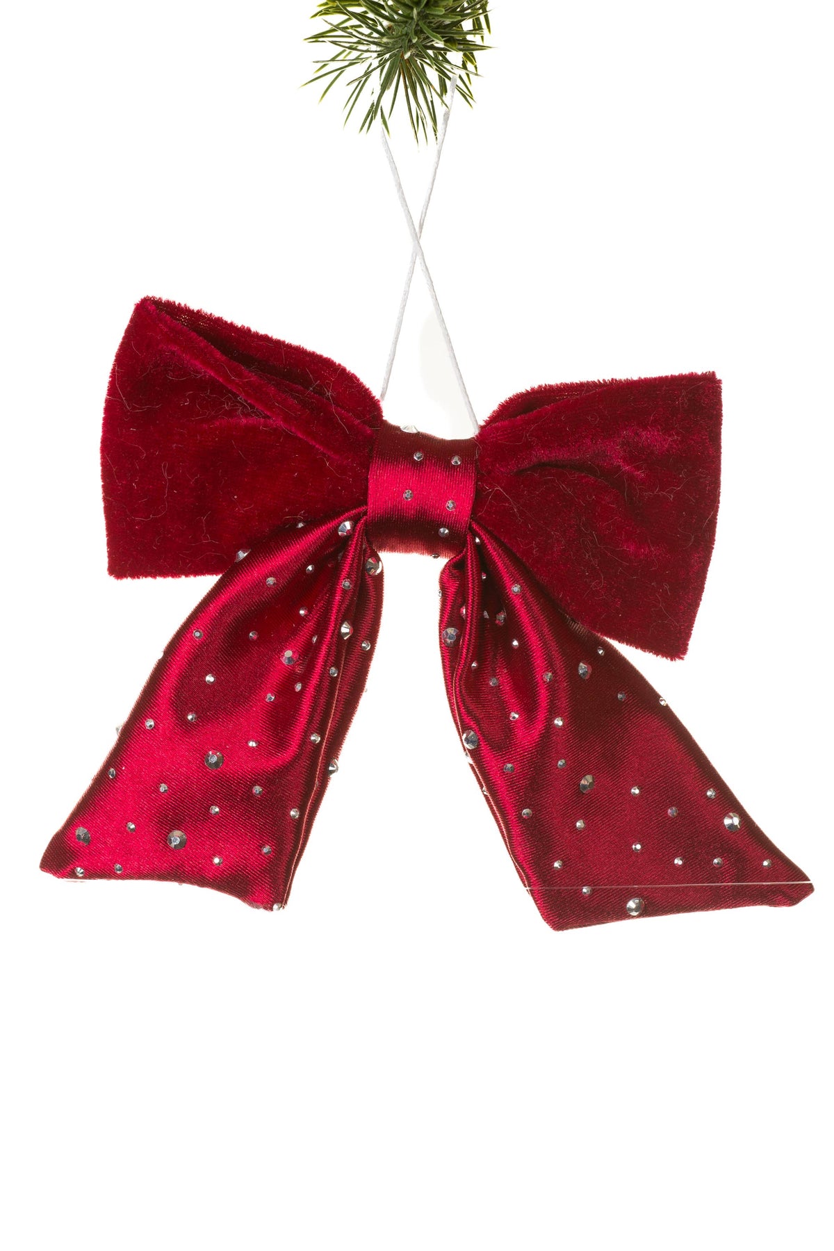 Starlight Collection - NEW-Red Decorative Ribbon Ornament