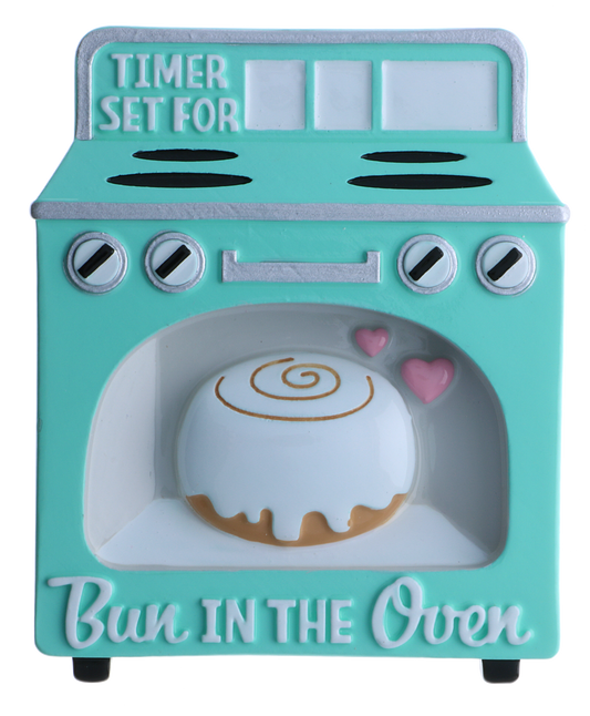 PolarX Ornaments - Bun in the Oven Personalized Ornament