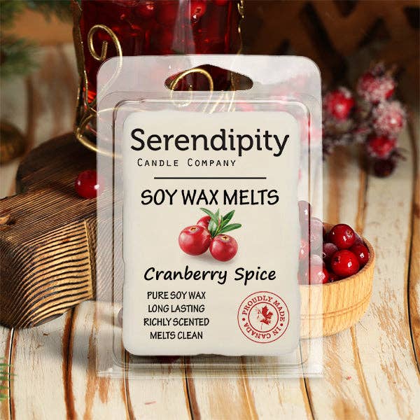 Serendipity Soy Candles - Cranberry Spice: 8oz
