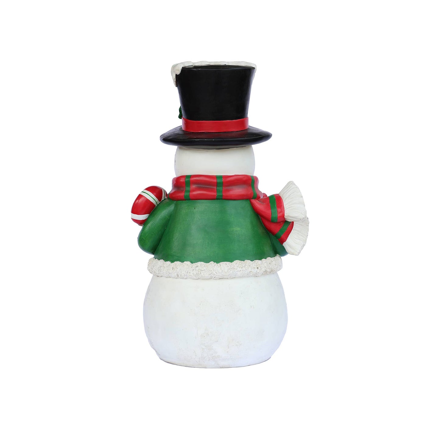 Hi-Line Gift Ltd. - Snowman Statue with LED Lights Lighted Christmas Décor