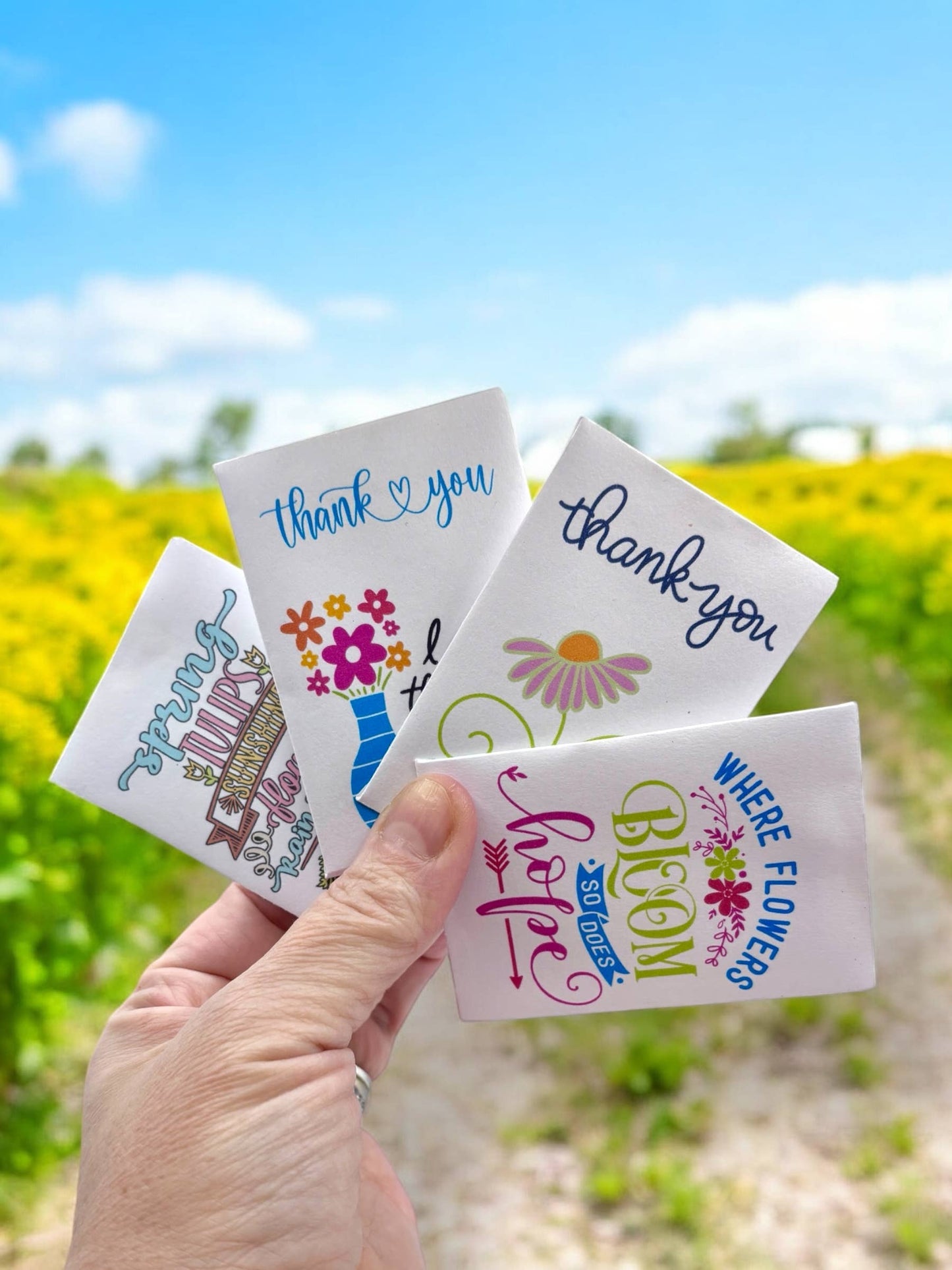 Seed Packages - All Occasion seed package with Wildflowers