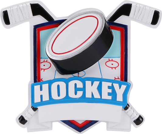 Hockey Shield Personalized Ornament