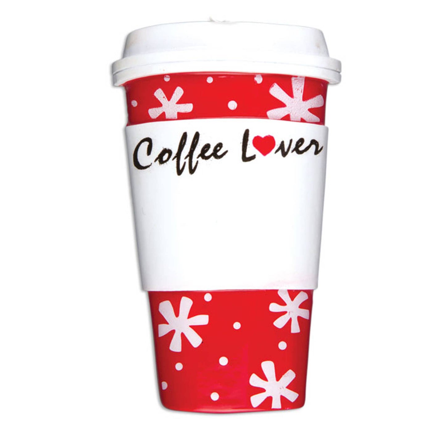 PolarX Ornaments - Coffee Lover Cup Personalized Ornament