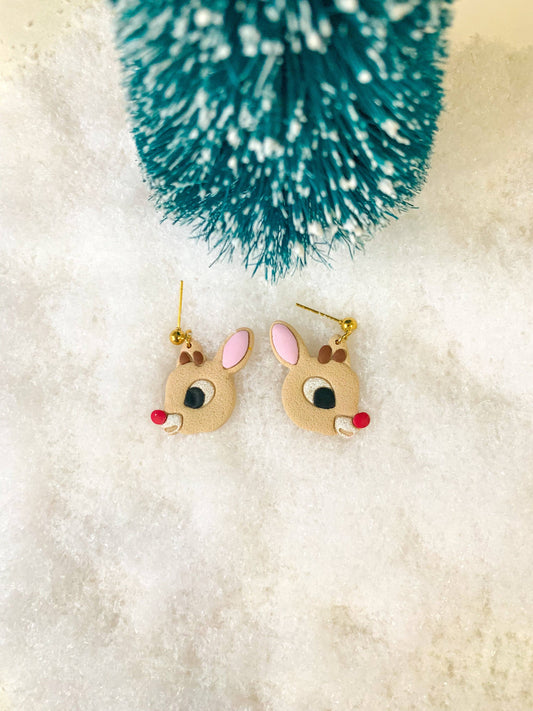 Clarice the Reindeer Earrings