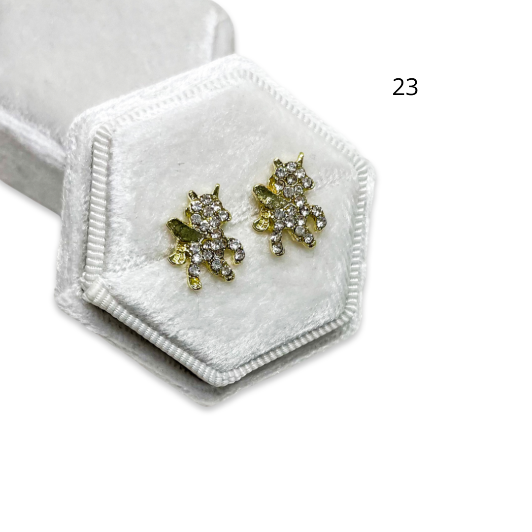Shantiques Mini Creations - Earrings - Unicorns: 14 / Post