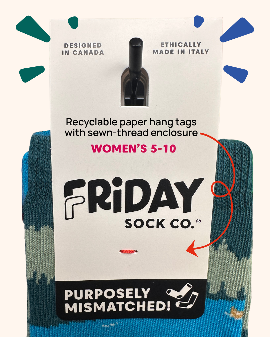 Friday Sock Co. - Women's I Love Books Crew Socks - Mother's Day Gift: Women’s 5 – 10