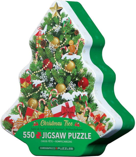 Eurographics Puzzles Canada - Christmas Tree Tin