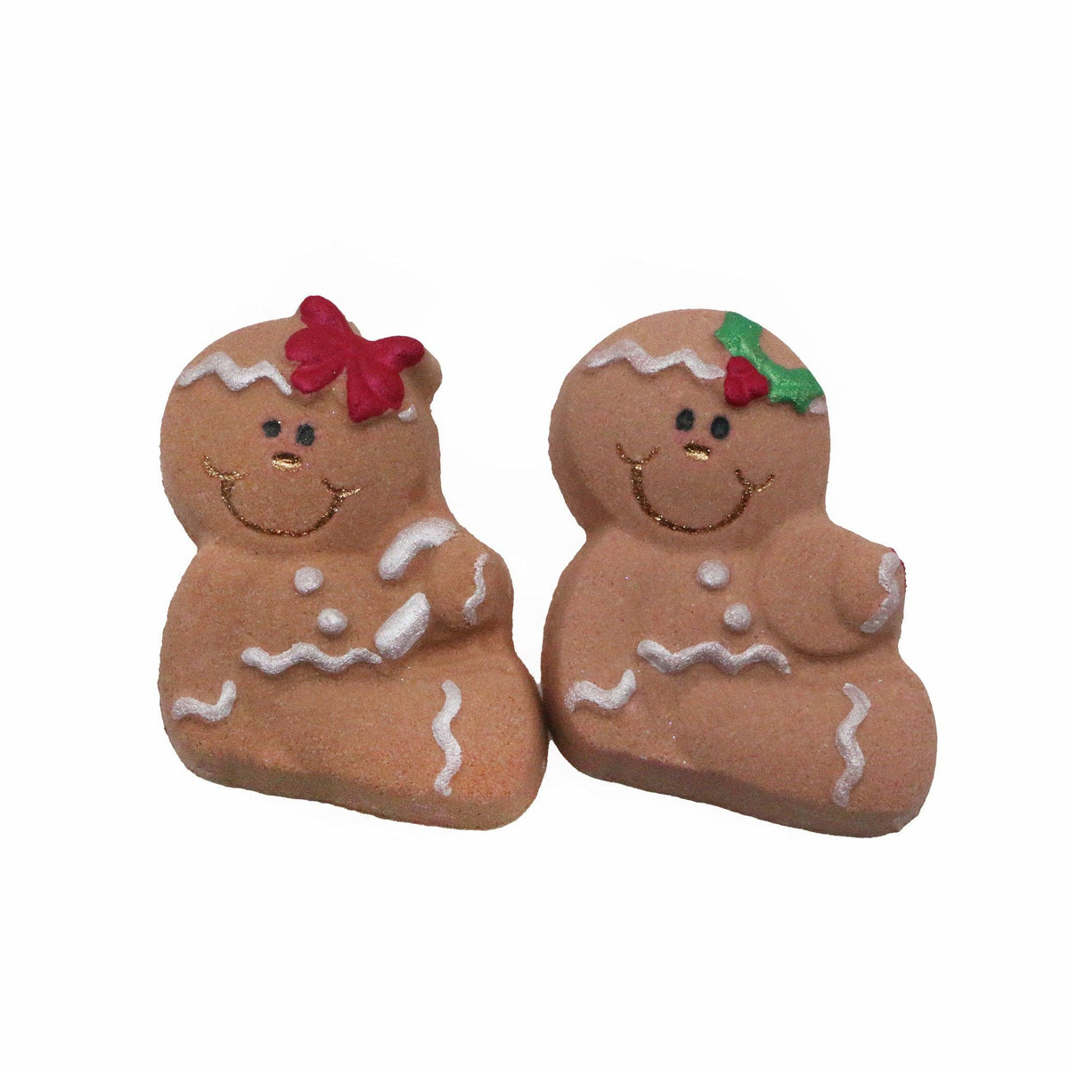The Bomb Bar - Christmas Gingerbreads Bath Bomb: Boy