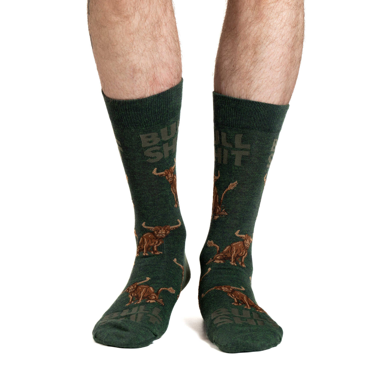 Good Luck Sock - Men's Bullshit Socks: Shoe Size 7-12