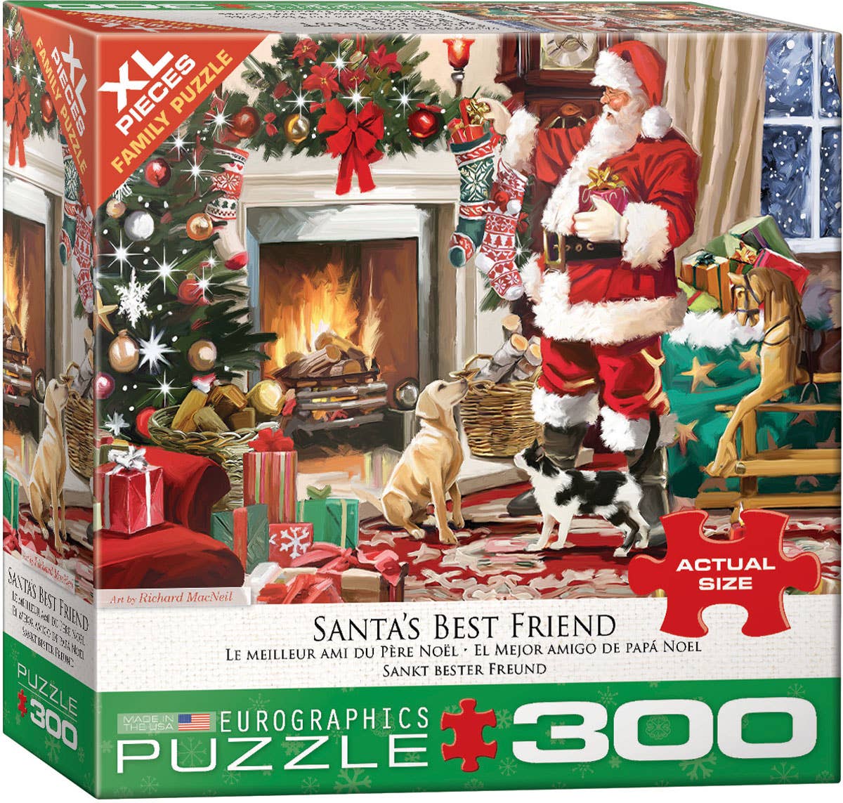 Eurographics Puzzles Canada - Santa’s Best Friend