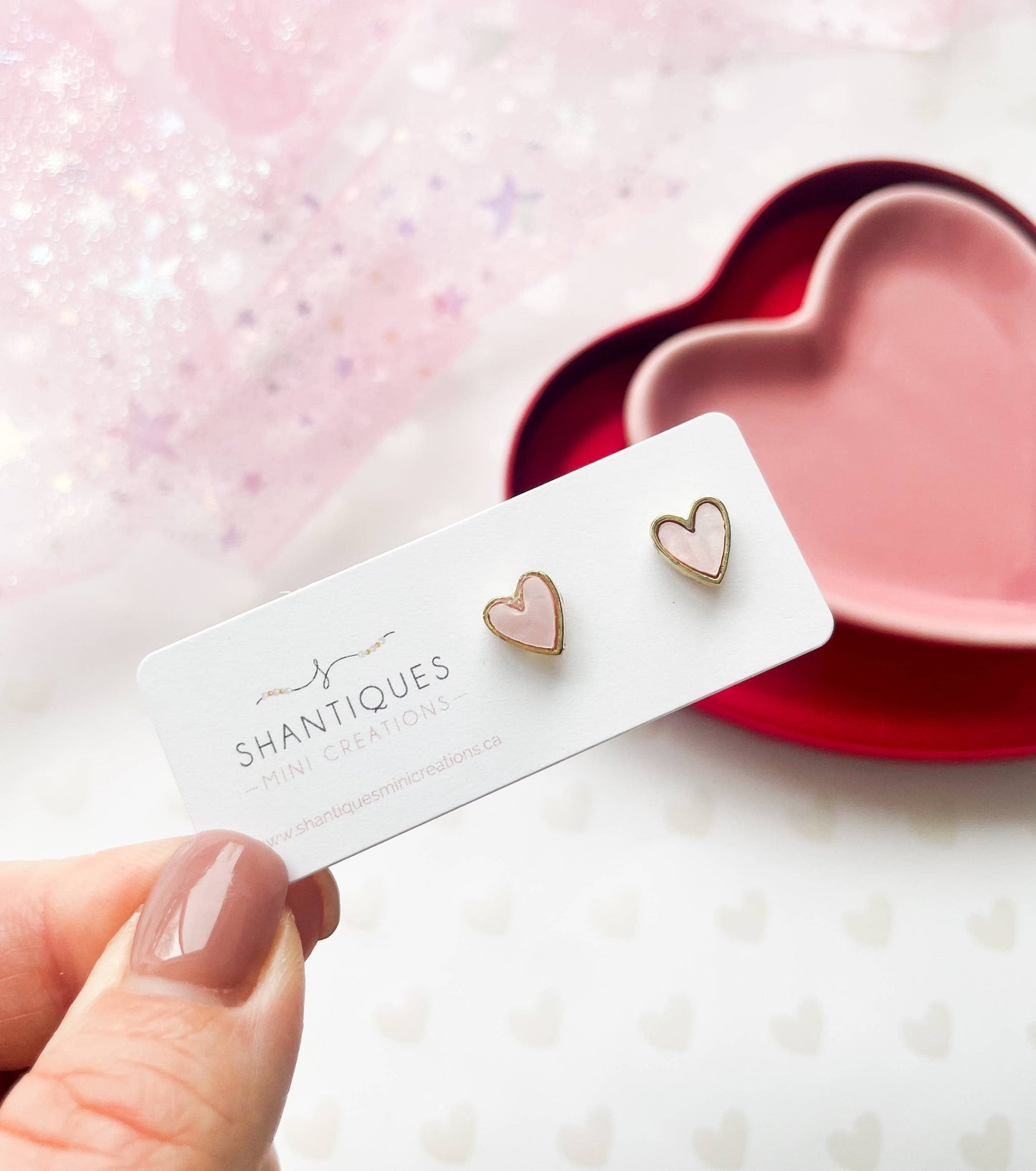 Earrings, Heart Collection, 4 Assorted (sold individually)