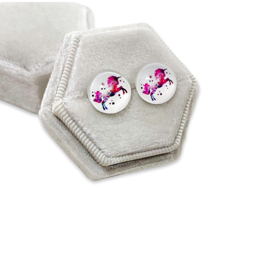 Shantiques Mini Creations - Earrings - Unicorns: 14 / Post