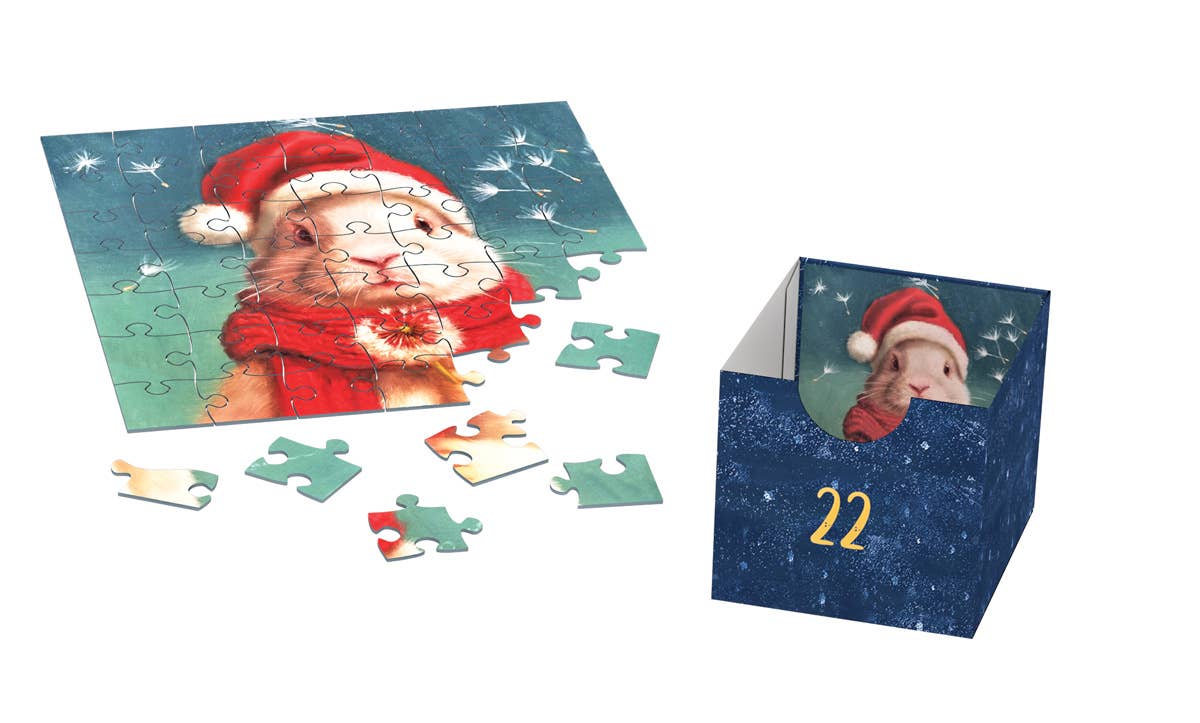 Eurographics Puzzles Canada - Christmas Animals - Advent Calendar