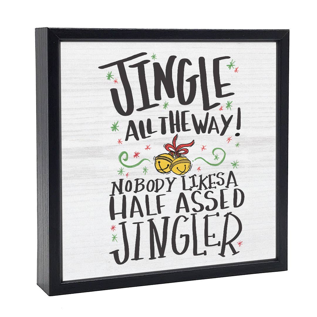 Pinetree Innovations Canada - Jingle All The Way | Wood Sign Christmas