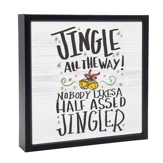 Pinetree Innovations Canada - Jingle All The Way | Wood Sign Christmas