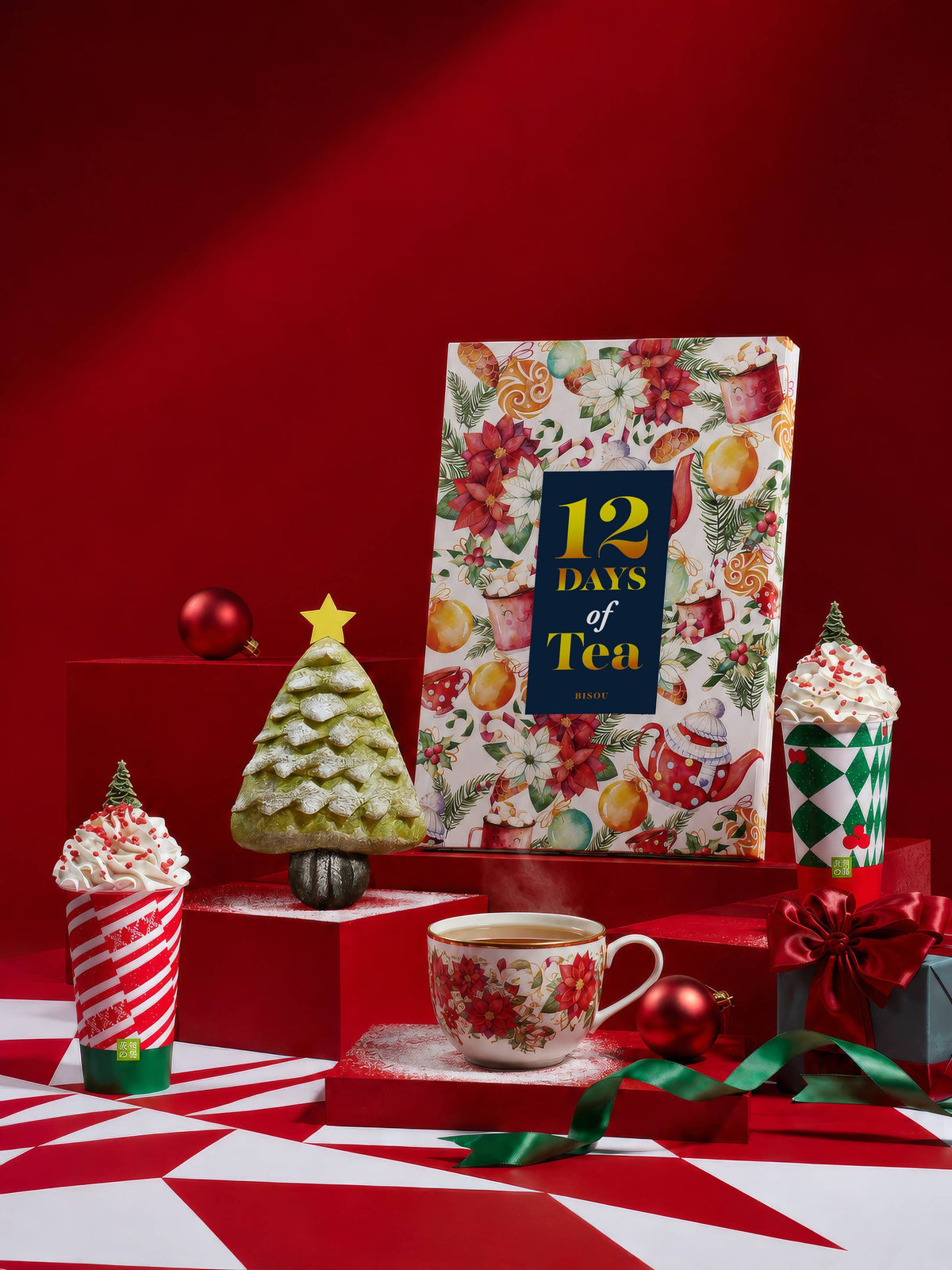 Bisou Tea. 12 Days of Tea - Holiday Tea Advent Calendar