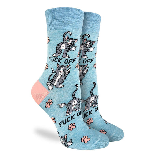 Good Luck Sock - Women's F@*% Off Cats Socks