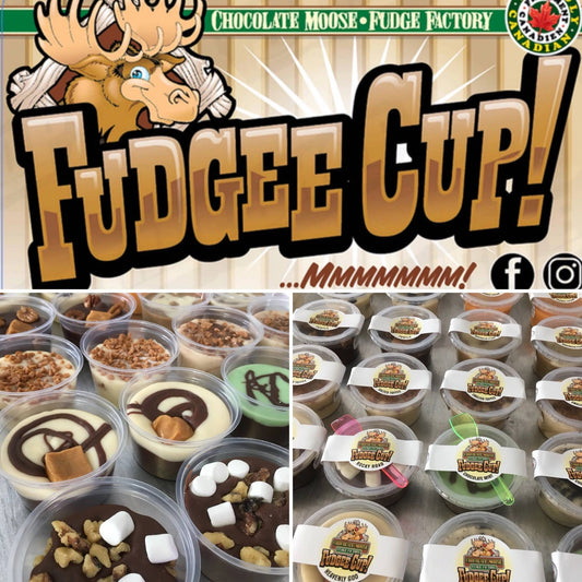 Chocolate Moose Fudge Factory - Fudge Cup 140gr 24 Assortment: 140g