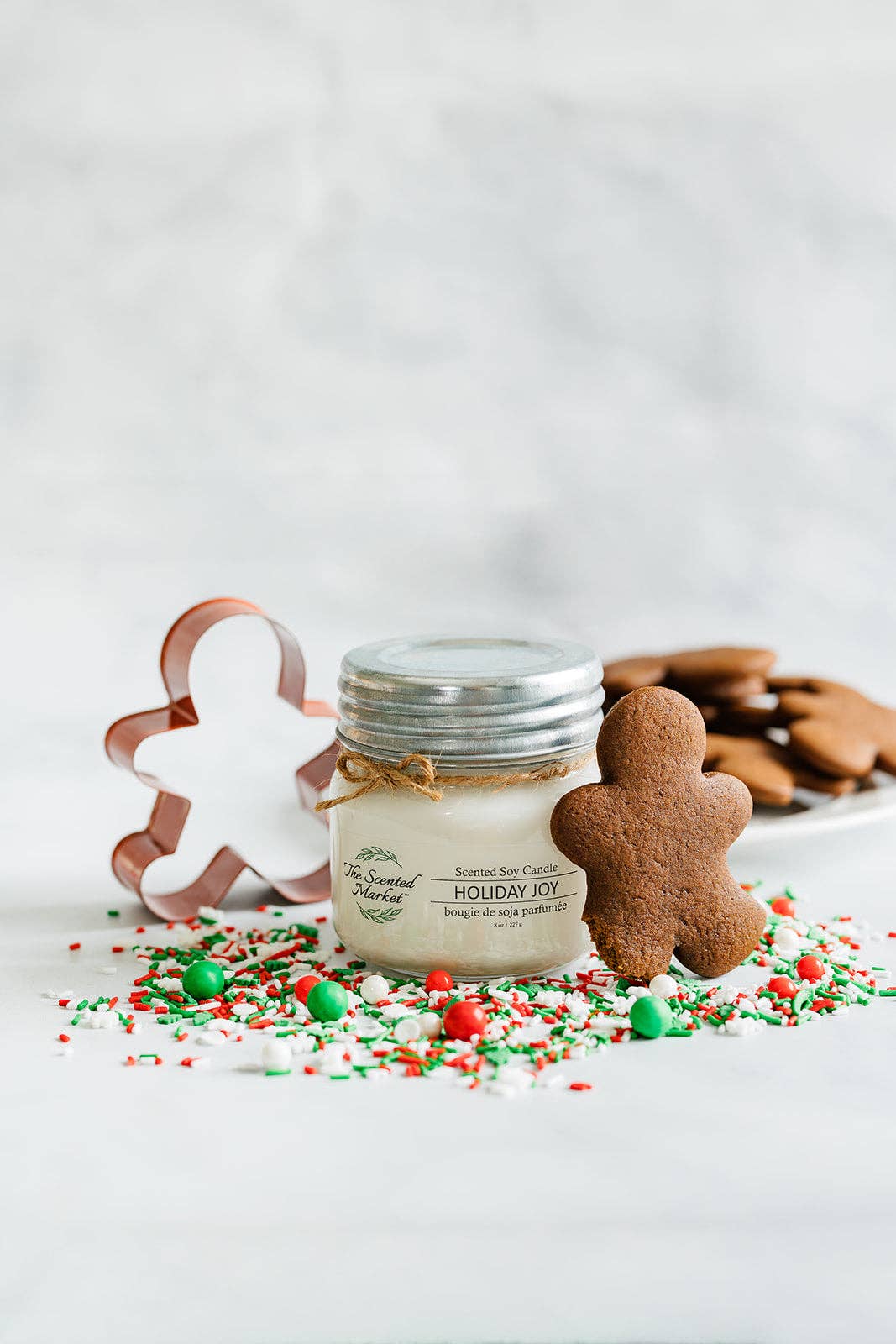 The Scented Market - HOLIDAY JOY Soy Wax Candle 8 oz