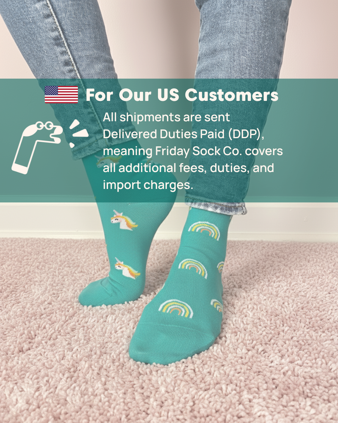 Friday Sock Co. - Women's Fun Fall Crew Socks - Fun Unique Gift for Her