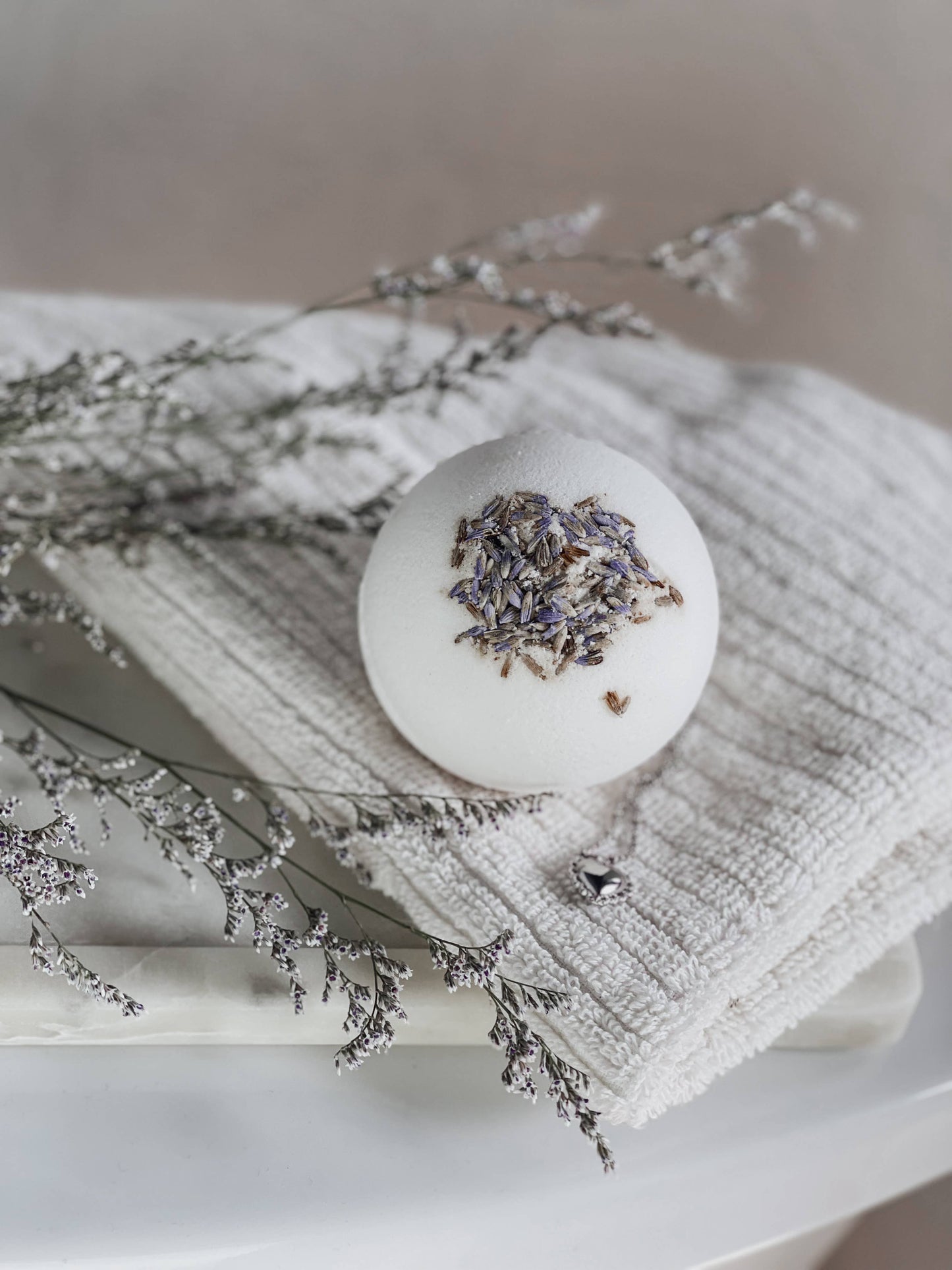 Jewel Within - French Lavender Jewelry Bath Bomb
