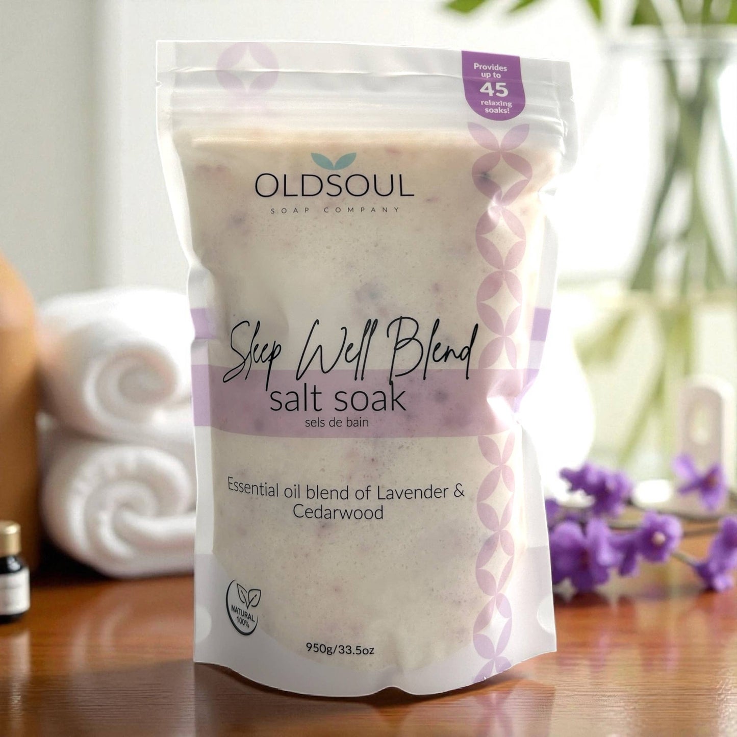 Old Soul Soap Company Inc. - Salt Soak: Sleep Well - 800g