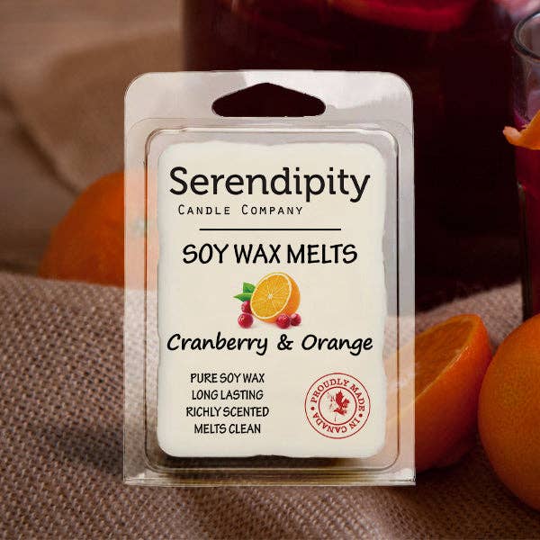 Serendipity Soy Candles - Cranberry & Orange: 32oz 2 Wick