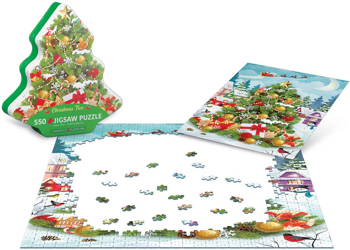 Eurographics Puzzles Canada - Christmas Tree Tin