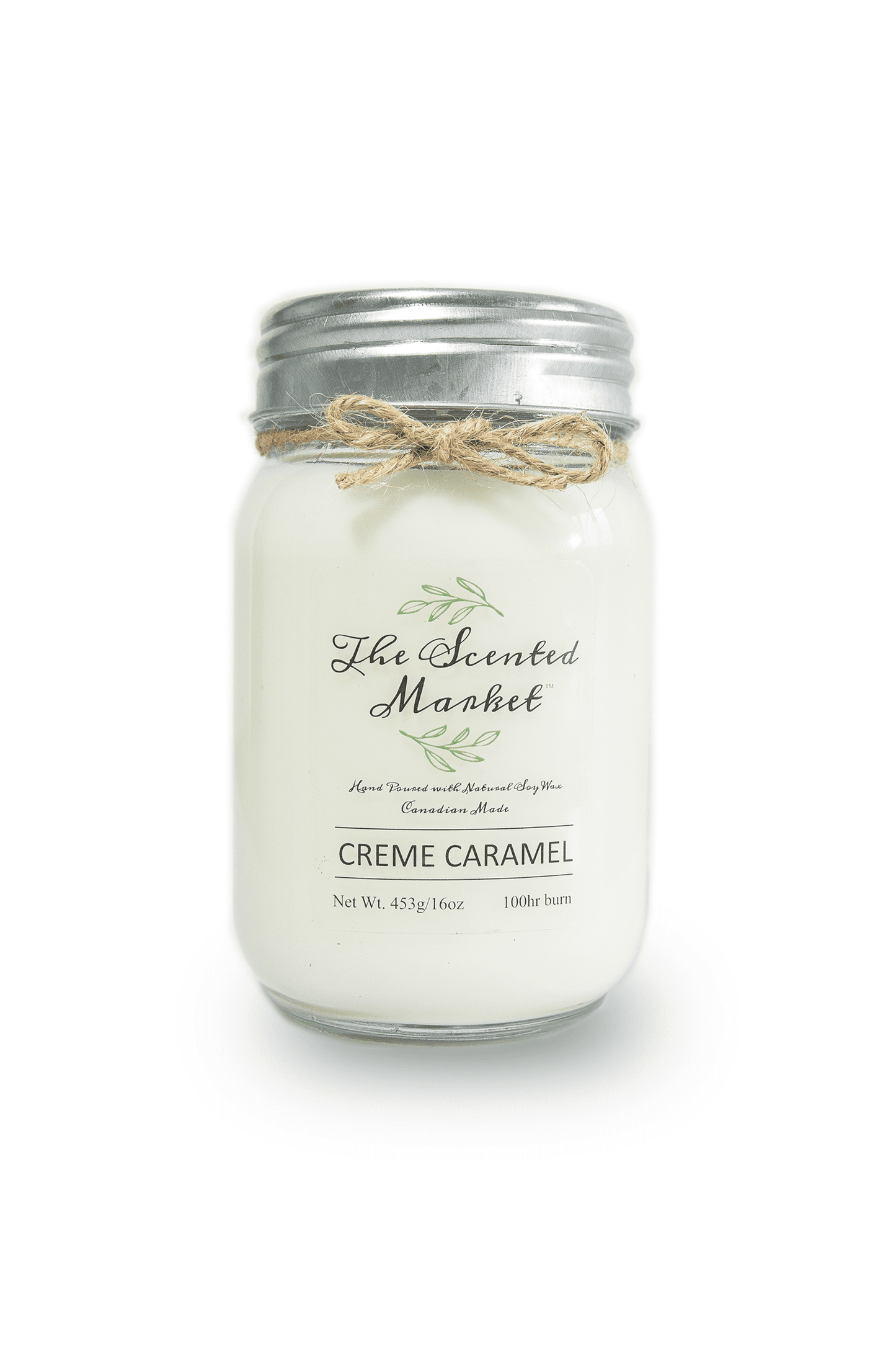 The Scented Market - CARAMEL LOVE Soy Wax Candle 16 oz