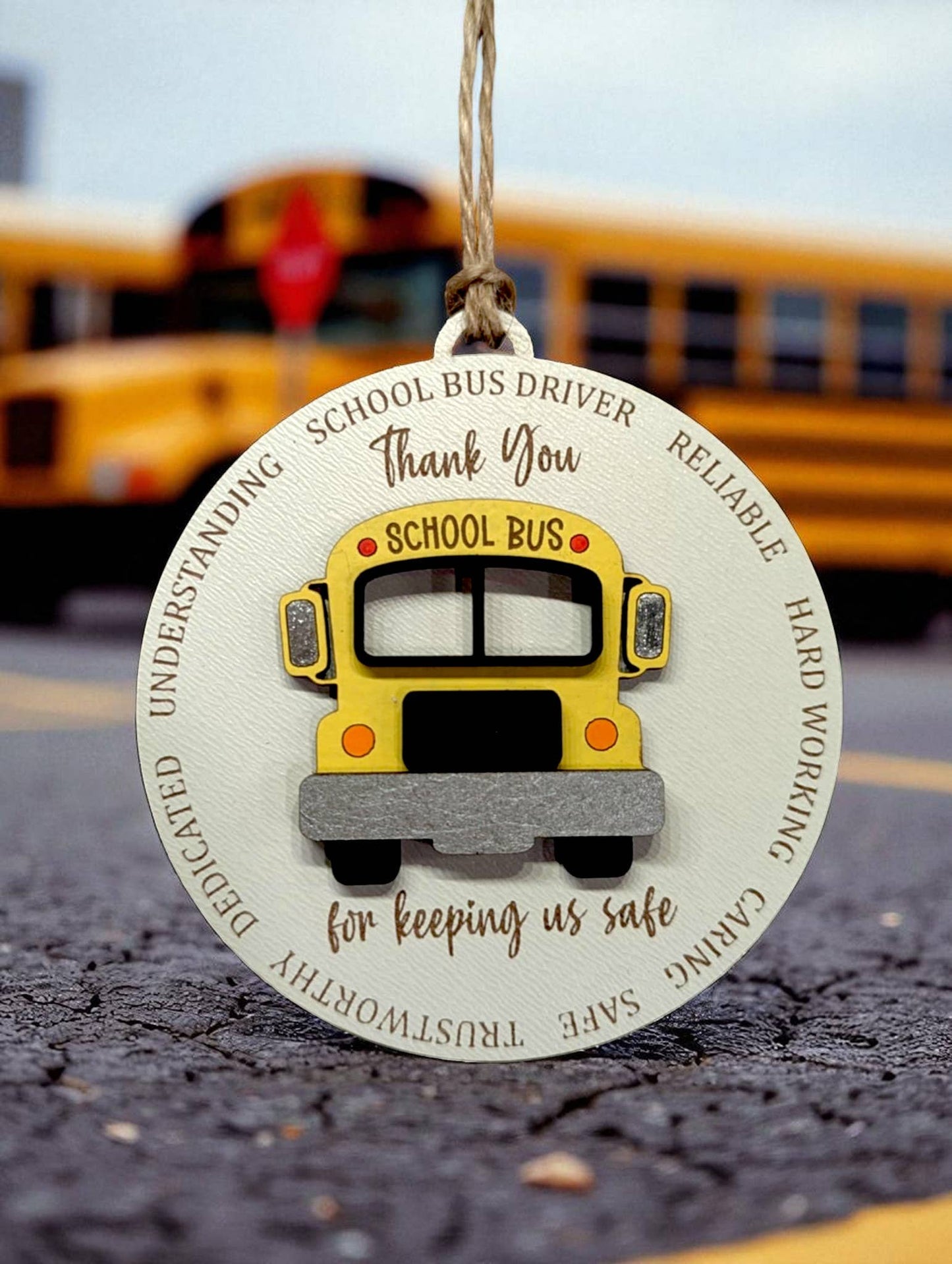 Richer Design Co. - BUS DRIVER STYLE 2 ORNAMENT