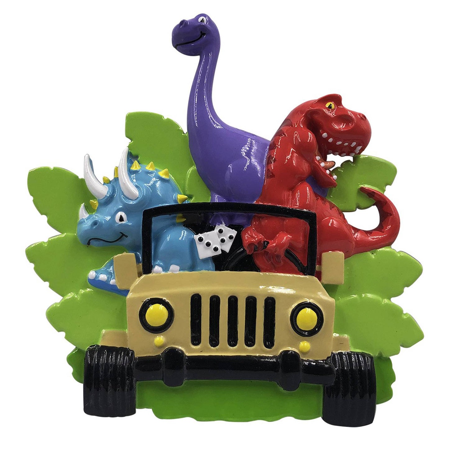 PolarX Ornaments - Dino Family Series Personalized Ornament