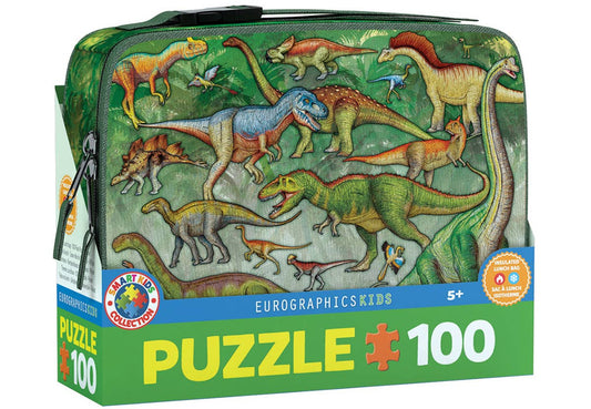 Eurographics Puzzles Canada - Dinosaurs Lunch Bag