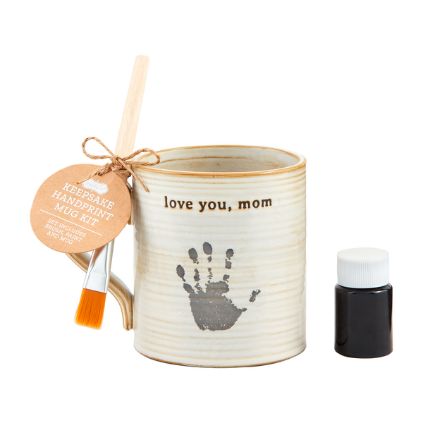 Mom Handprint Mug