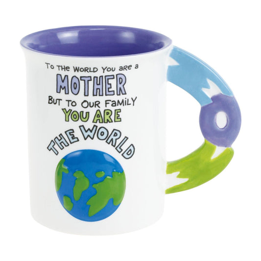 Mom World Mug