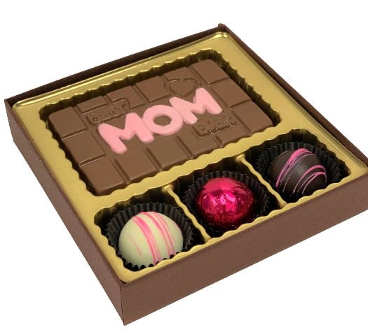 Best MOM Ever Chocolate 4pc Gift Box