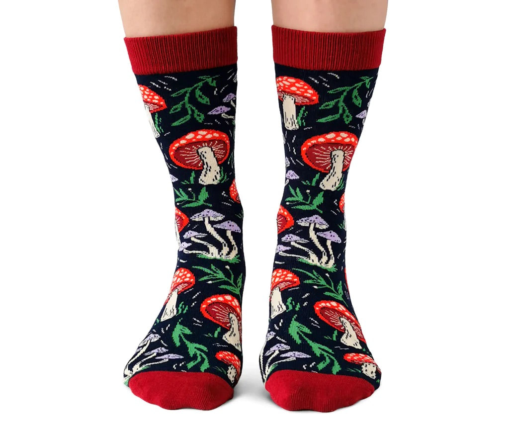 Mushroom Magic Socks for Her