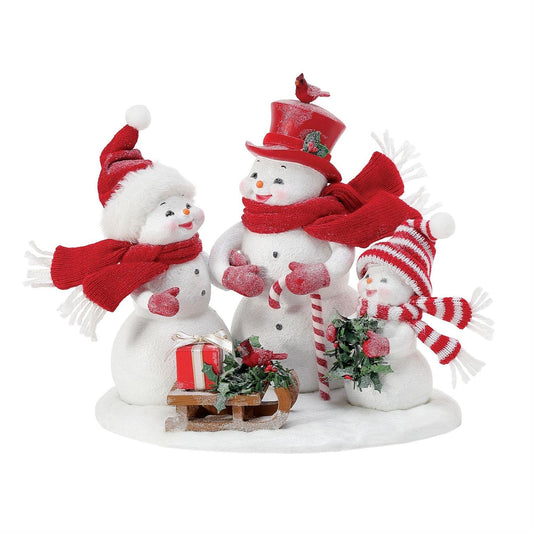 Snowman Family Figurine by Possible Dreams