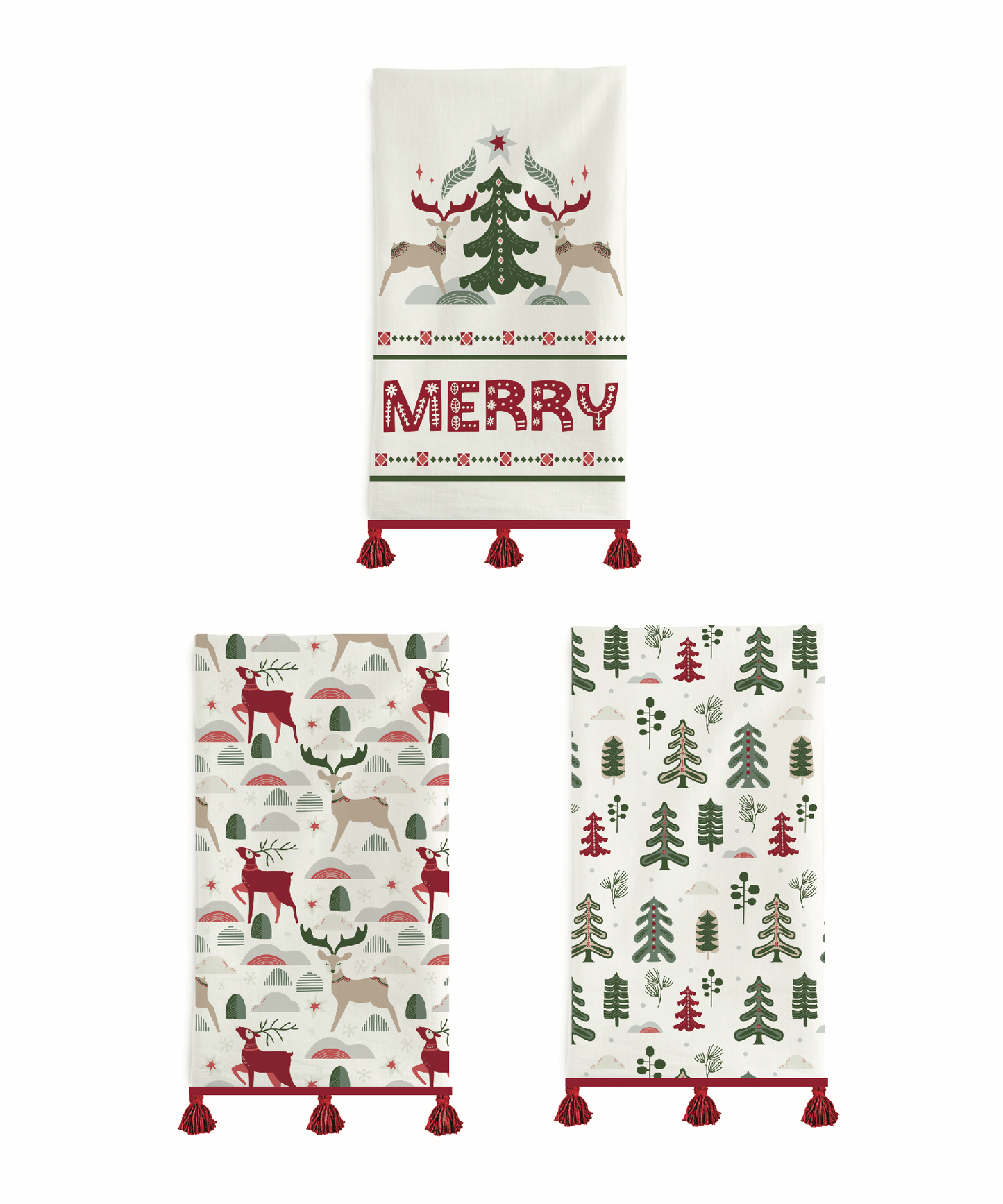 Holiday Tea Towels