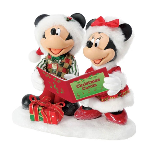 Department 56 Possible Dreams Disney Mickey and Minnie Mouse Duet Figurine, 6 Inch,