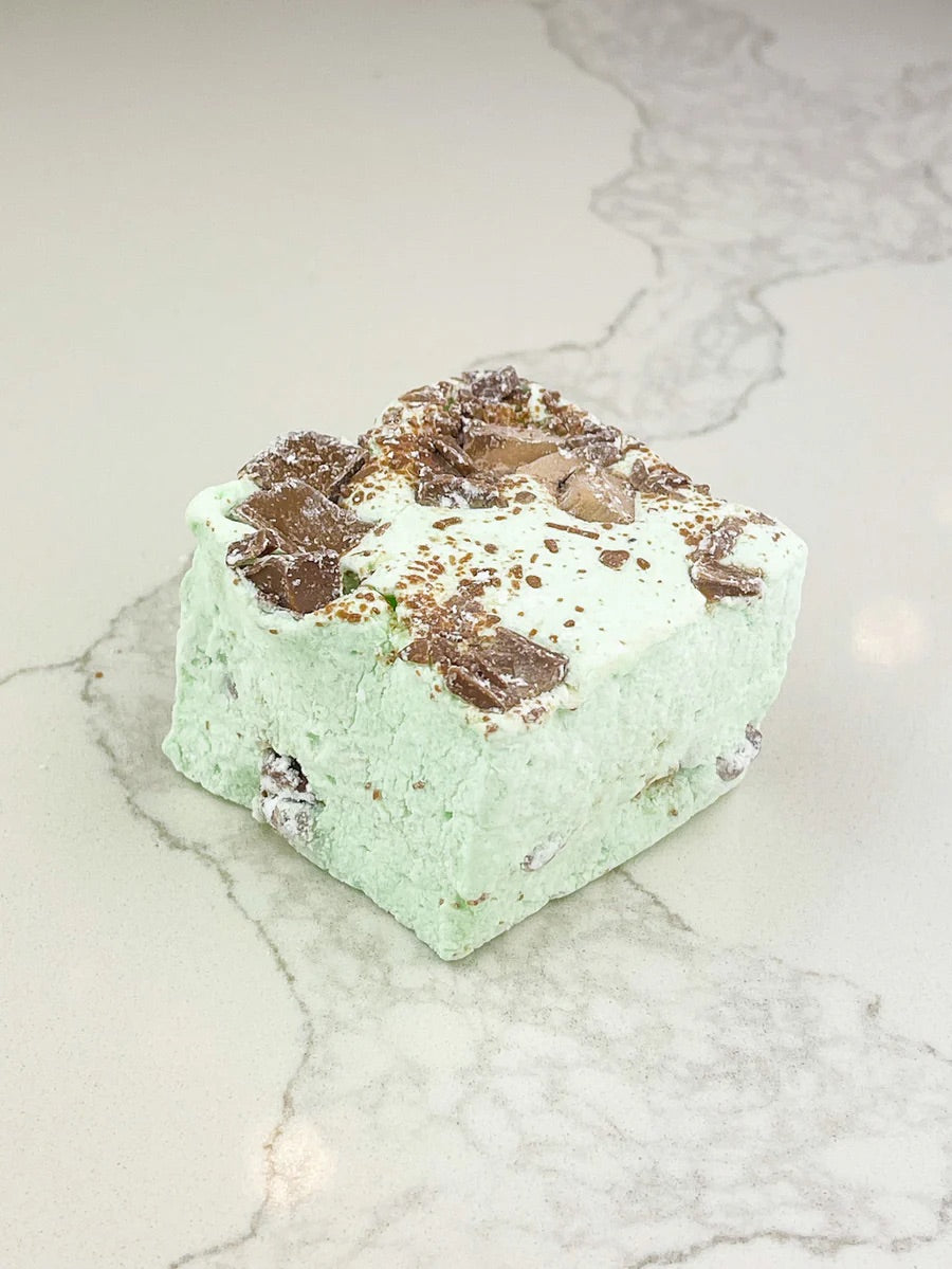 The Treat Bombs Mint Chocolate Chip Marshmallows