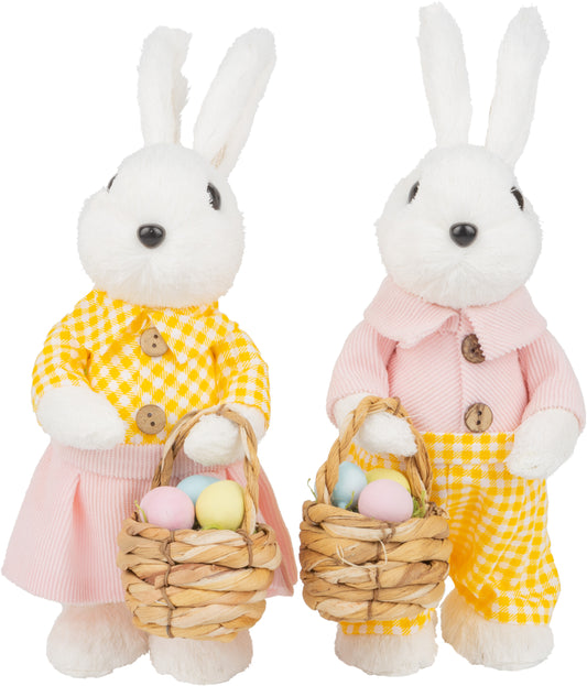 Bunny Table Decoration, Set of 2