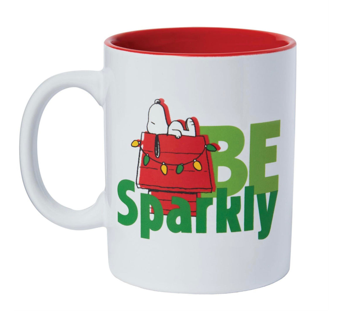 Peanuts Be Sparkly- Be Bright Mug