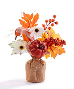 Fall Harvest Floral Centerpiece