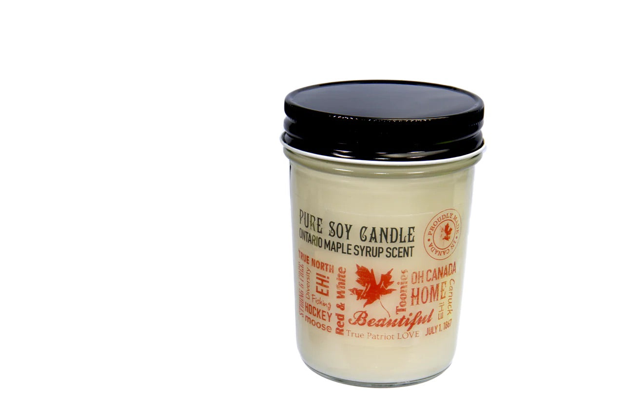 Ontario Maple, 8 Ounce Soy Candle