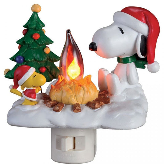 Peanuts Snoopy and Woodstock by Camp Fire Night Light by Roman SKU 165013