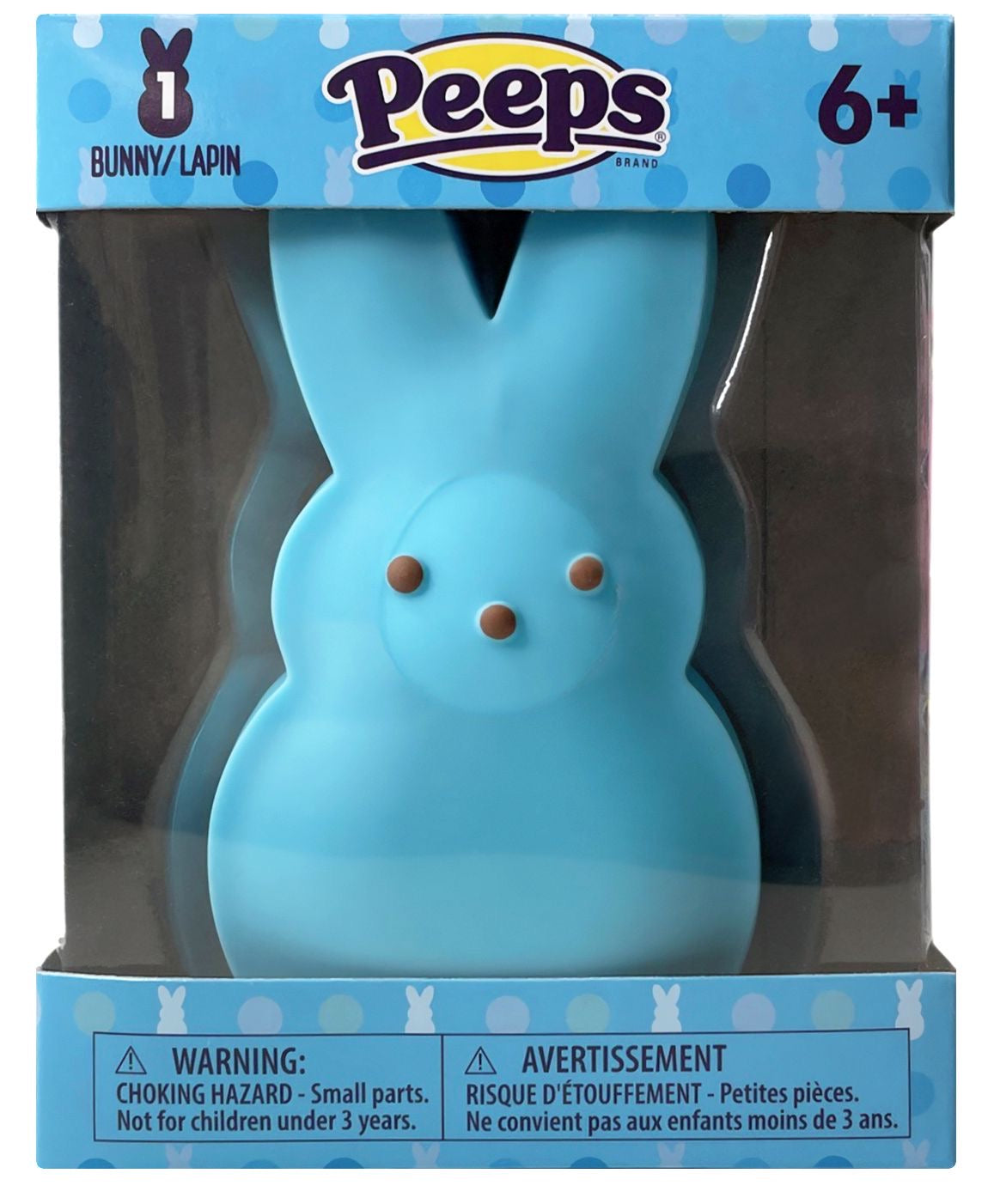 Peeps Bunny Squishables in Pink, Purple and Blue