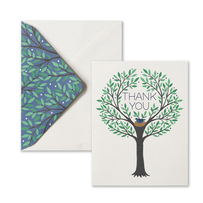 Nested Tree Boxed Note Cards by Compendium