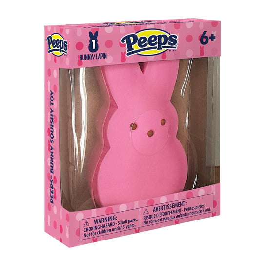 Peeps Bunny Squishables in Pink, Purple and Blue