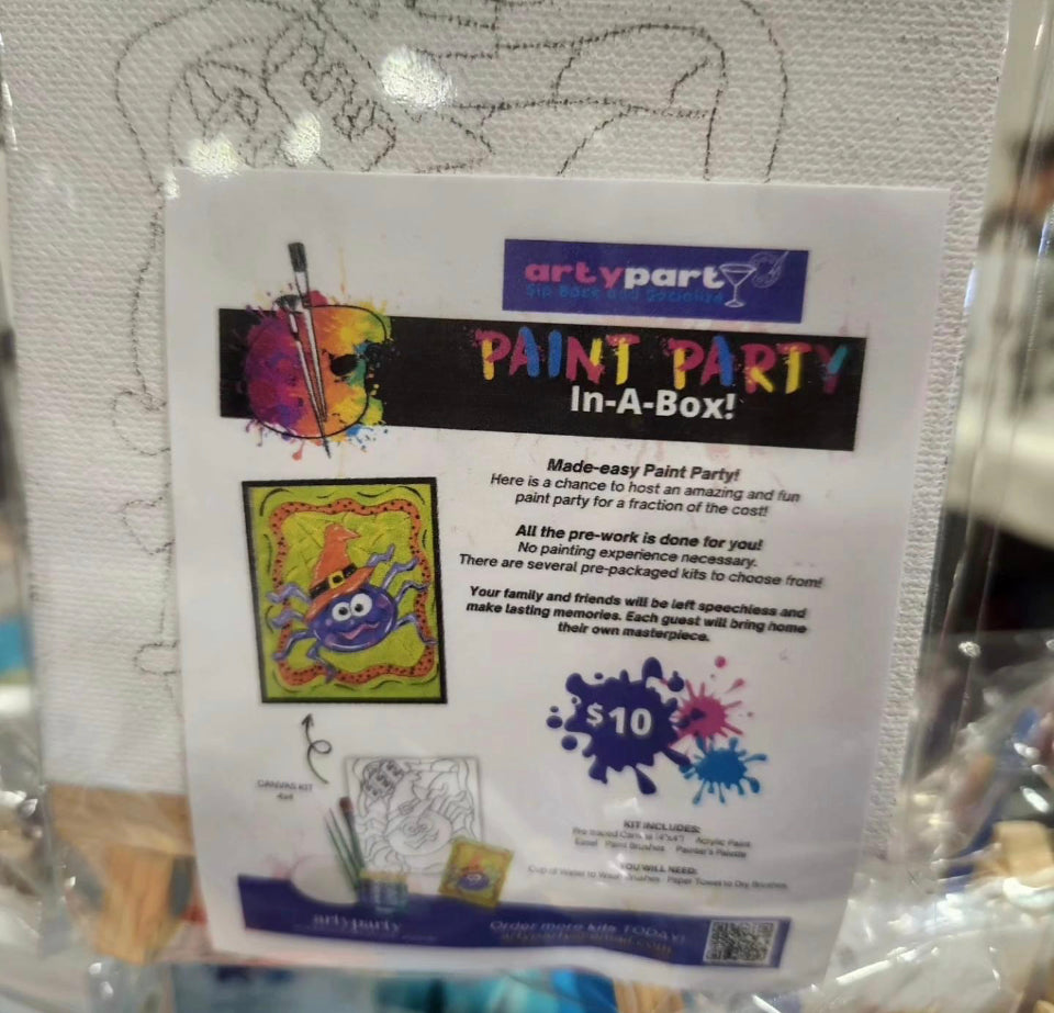 Paint Kit in a Box, Assorted Designs, by Arty Party