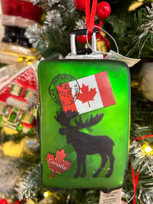 Canadian Traveler Ornament